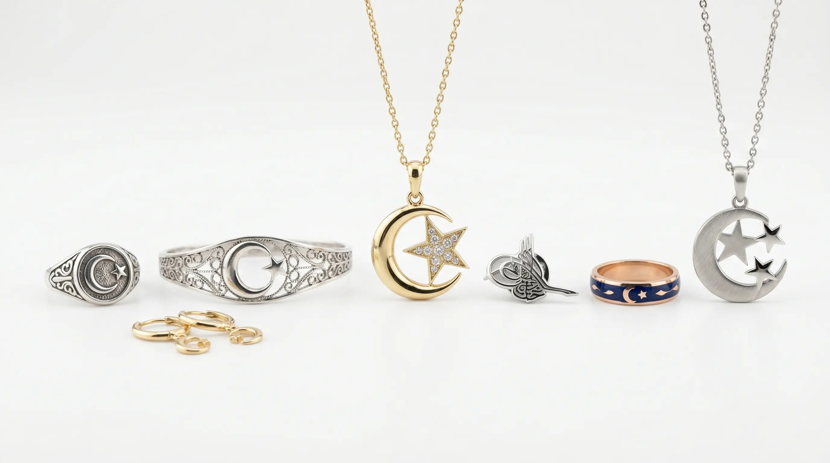 Media luna y estrella: significado del símbolo y joyas