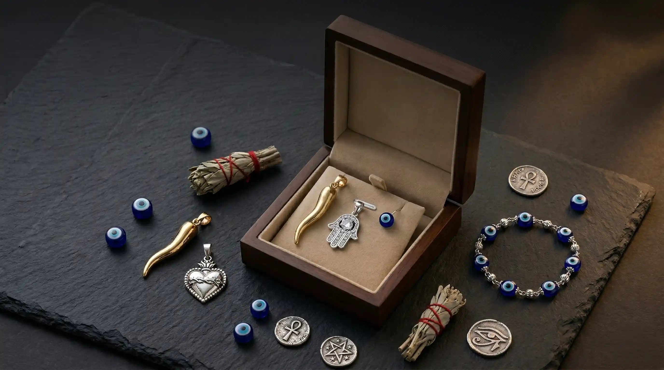 Amuletos de proteccion y talismanes: guia completa de joyas que te protegen