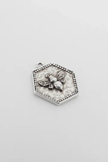 КУЛОН ПЧЕЛА В СОТАХ 2