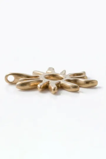 КУЛОН СОЛНЦЕ ЗОЛОТИСТЫЙ 5