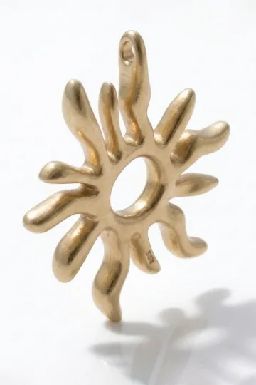 КУЛОН СОЛНЦЕ ЗОЛОТИСТЫЙ 9