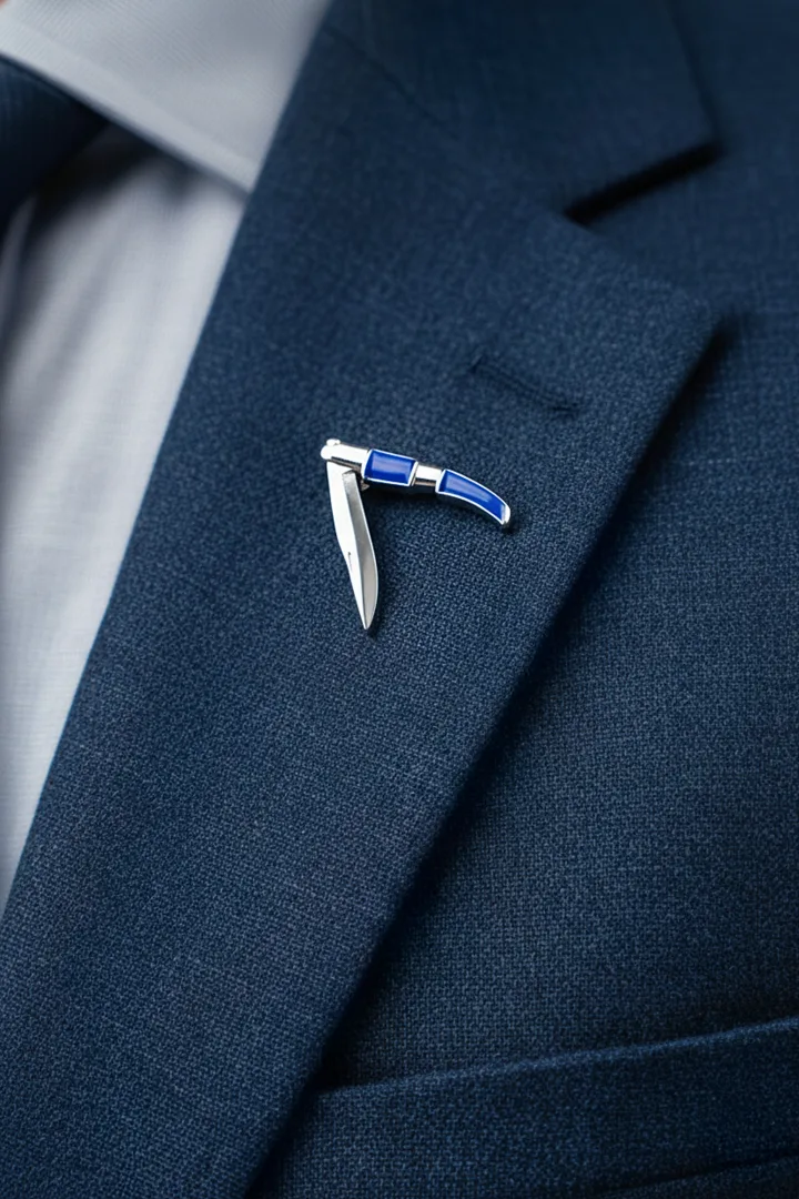 PIN NAVAJA AZUL