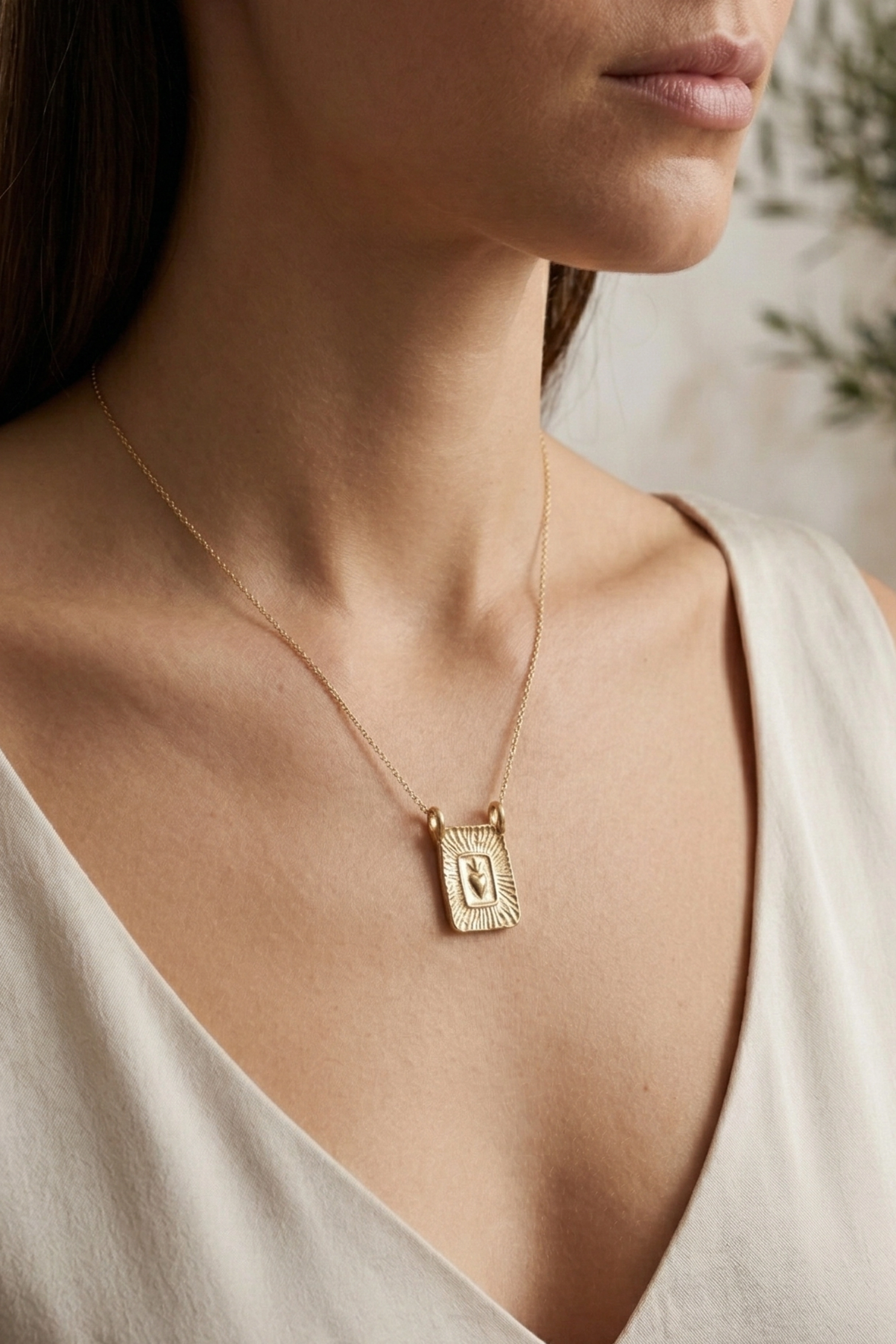 КУЛОН ПЫЛАЮЩЕЕ СЕРДЦЕ превью 3