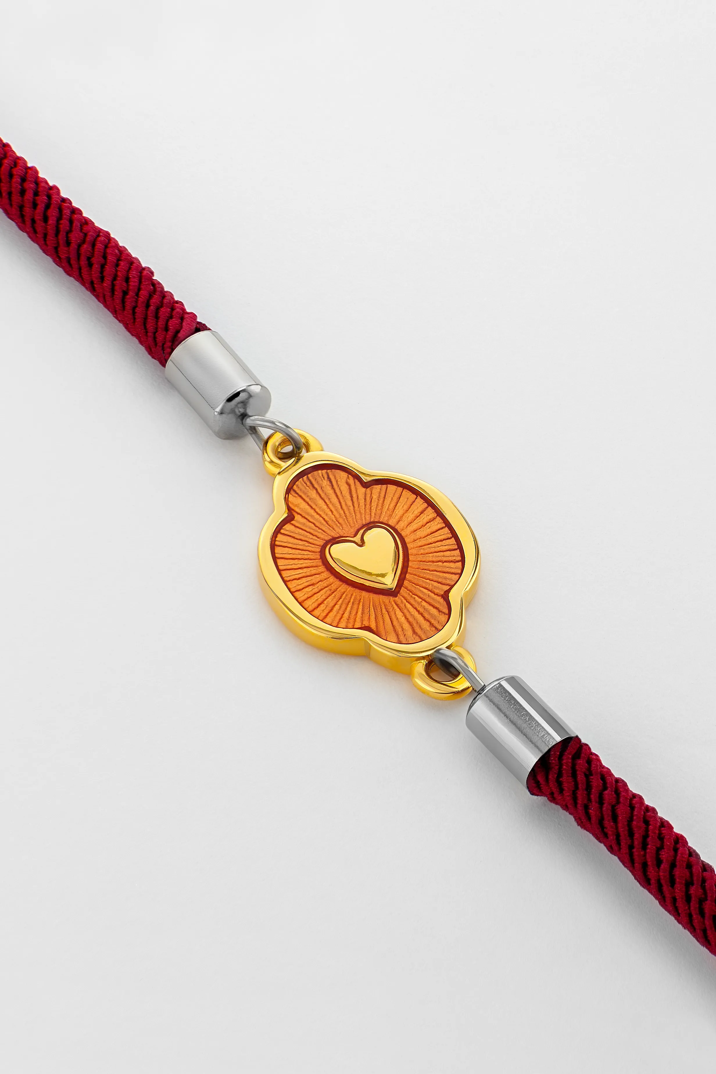 PULSERA CORAZÓN LLAMEANTE