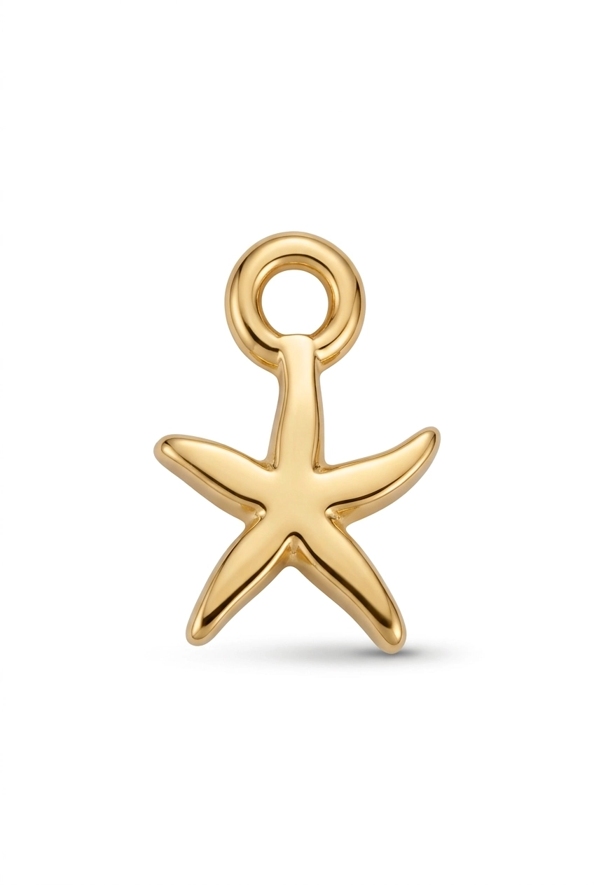 КУЛОН МИНИ ЗВЕЗДА ЗОЛОТОЙ